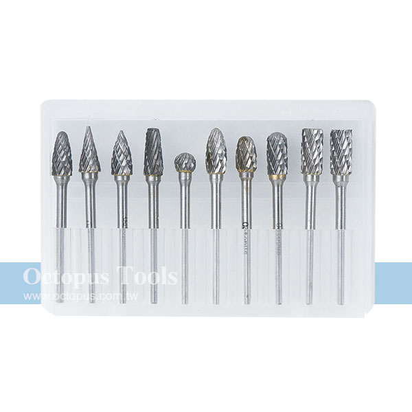 Tungsten Carbide Rotary Burr 10pcs/set