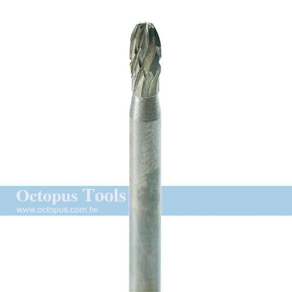 3x7 Tungsten Carbide Bur 3mm shank