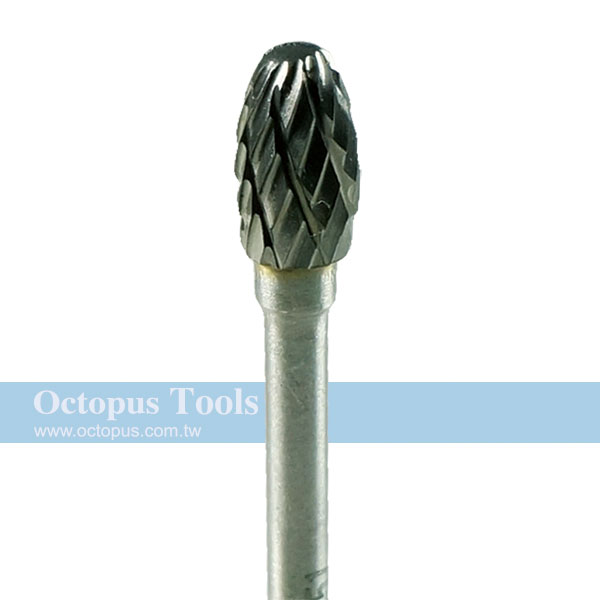 6x10 Tungsten Carbide Bur 3mm shank