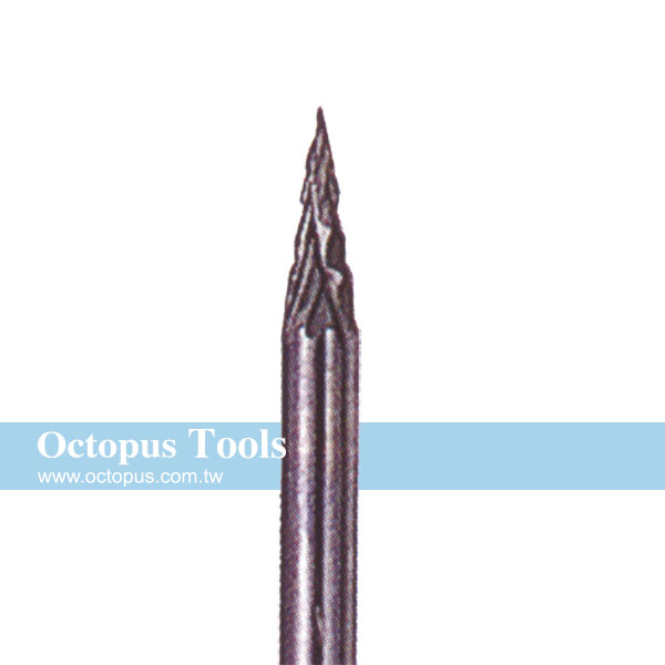 2.3x7 Tungsten Carbide Bur 3mm shank