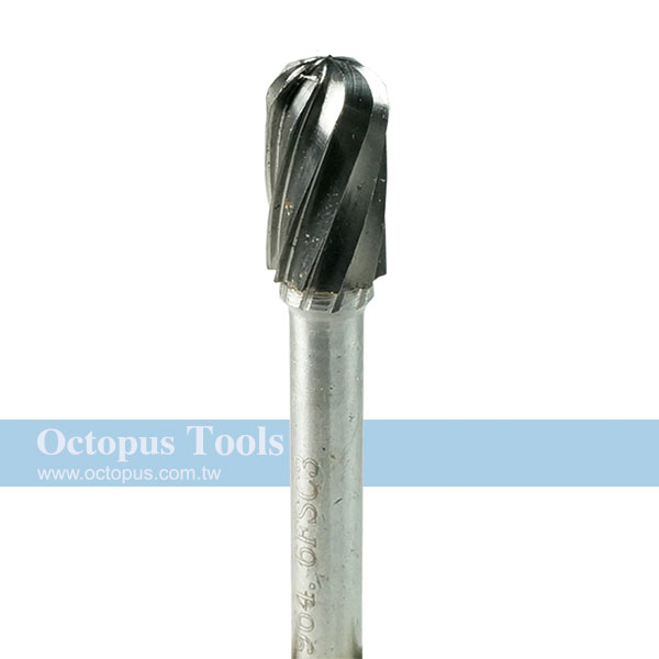 10x20 Tungsten Carbide Bur 6mm shank