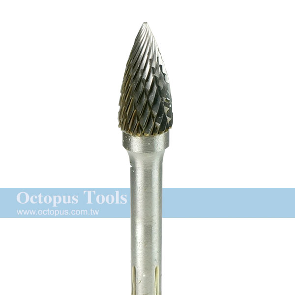 8x20 Tungsten Carbide Bur 6mm shank