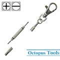 Screwdriver Keychain Eyeglass Repair Tool