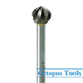 6x5.4 Tungsten Carbide Bur 3mm shank