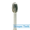10x16 Tungsten Carbide Bur 6mm shank
