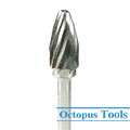 12x25 Tungsten Carbide Bur 6mm shank