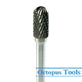 10x20 Tungsten Carbide Bur  6mm shank