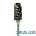 12x25 Tungsten Carbide Bur  6mm shank