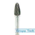 10x20 Tungsten Carbide Bur 6mm shank