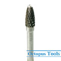 8x20mm Tungsten Carbide Rotary Bur  6mm shank