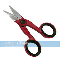 Electricians Scissors w/ cutting notch, 140mm Long