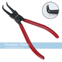 Octopus KT-702 Internal Snap Ring Pliers, Bent Nose