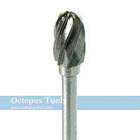 6x10 Tungsten Carbide Bur 3mm shank