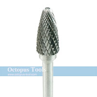 12x25 Tungsten Carbide Bur 6mm shank