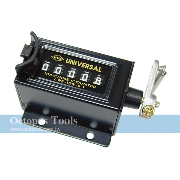 5 Digit Resettable Mechanical Stroke Counter
