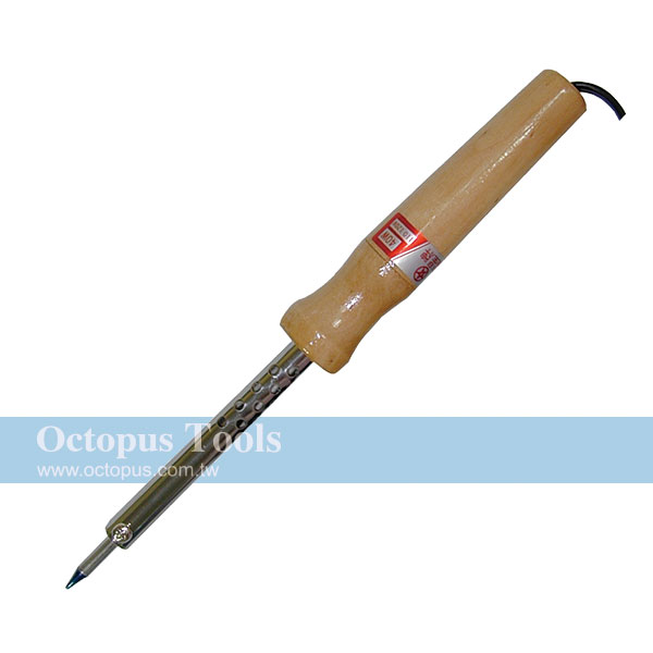 Soldering Iron with Wooden Handle 110V 40W