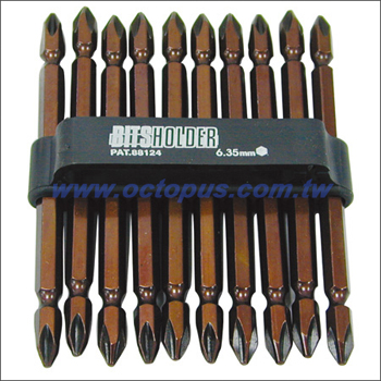 Double-Ended Philips Screwdriver Bit (#2, 110 mm long)