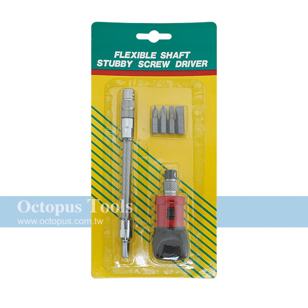 Flexible Screwdriver and Bit Set