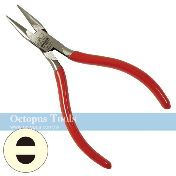 ANTILOPE Chain nose pliers with 2 springs without cut 130mm