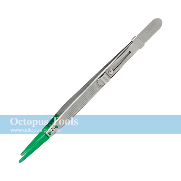 Jewelry Replaceable Tweezers with Lock & Groove