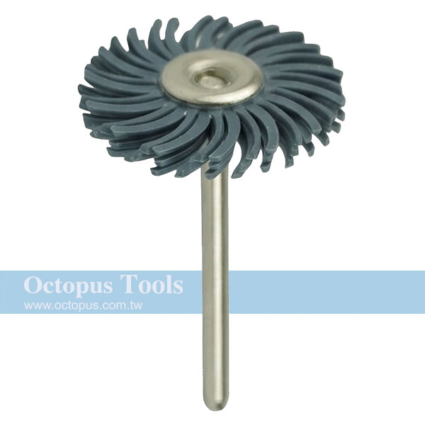 Nylon Abrasive Polishing Wheel with Mandrel 400#