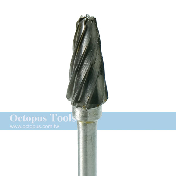 6x16 Tungsten Carbide Bur 3mm shank