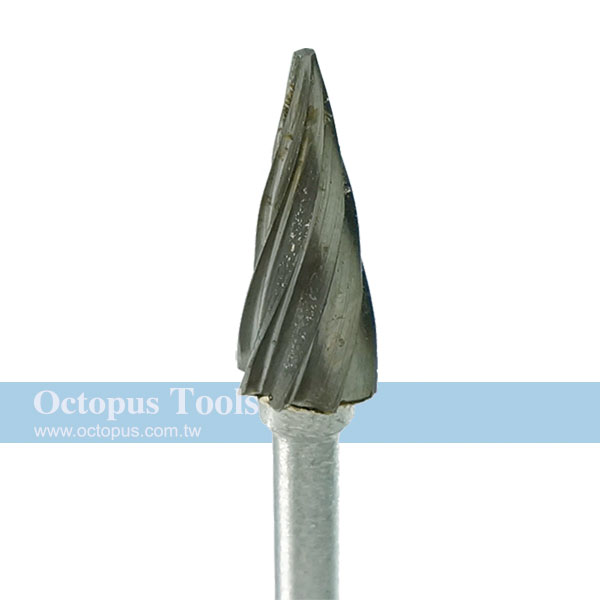 6x18 Tungsten Carbide Bur 3mm shank