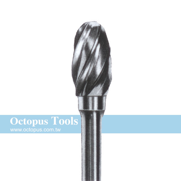 16x25 Tungsten Carbide Bur 6mm shank