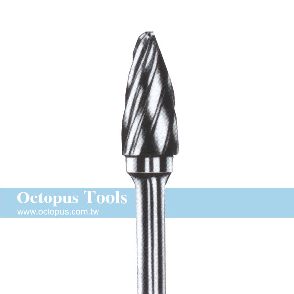 16x25 Tungsten Carbide Bur 6mm shank