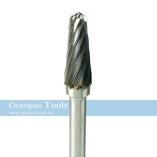 10x25 Tungsten Carbide Bur 6mm shank