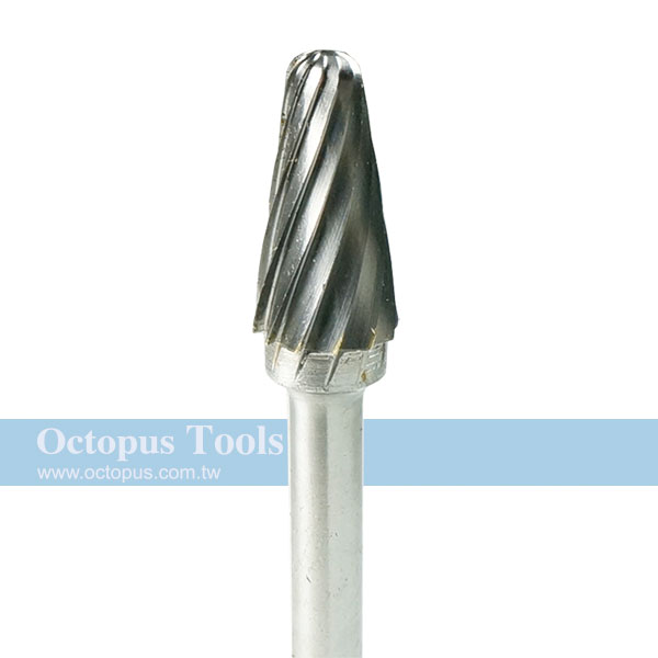 12x28 Tungsten Carbide Bur 6mm shank