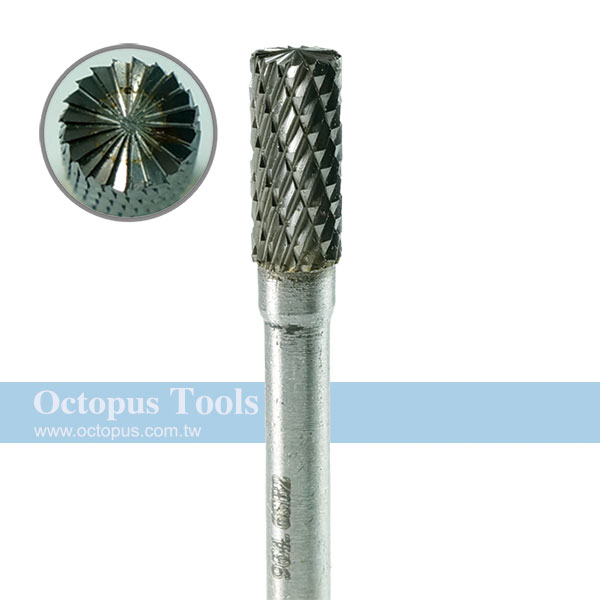 8x20 Tungsten Carbide Bur 6mm shank