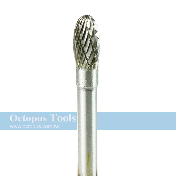 8x13mm Tungsten Carbide Rotary Bur  6mm shank