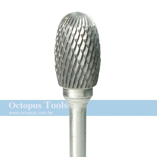 16x25mm Tungsten Carbide Rotary Bur  6mm shank