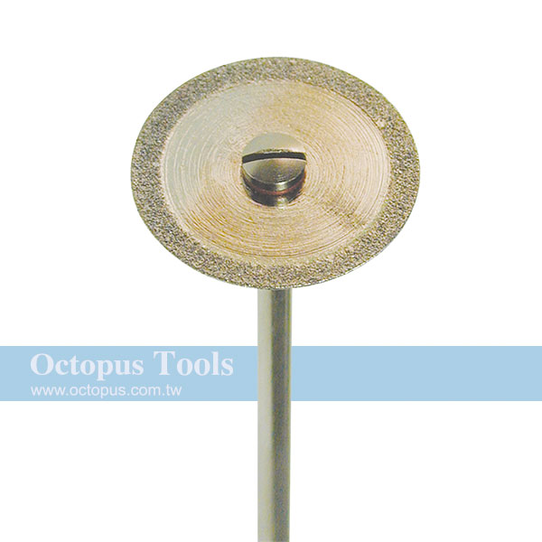 Diamond Rim Cut-off Disc 22mm Shank 3mm