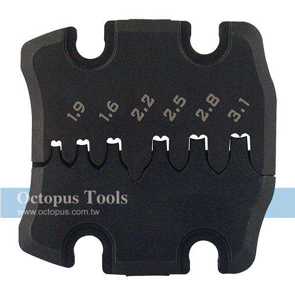 Interchangeable Die Set, 1.6-3.1mm
