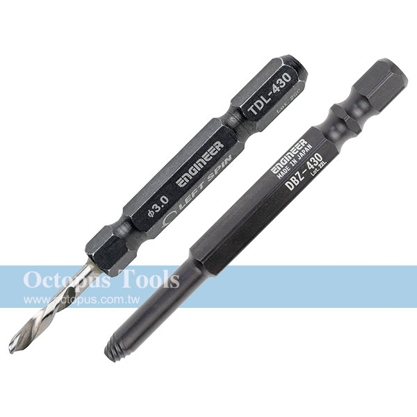 Screw Extractor Drill & Bit Set TDZ-430