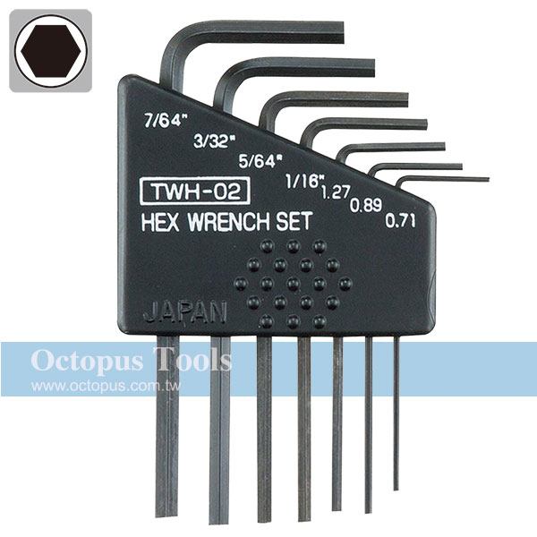 Hex Key Wrench Set 7pcs/set TWH-02 Engineer